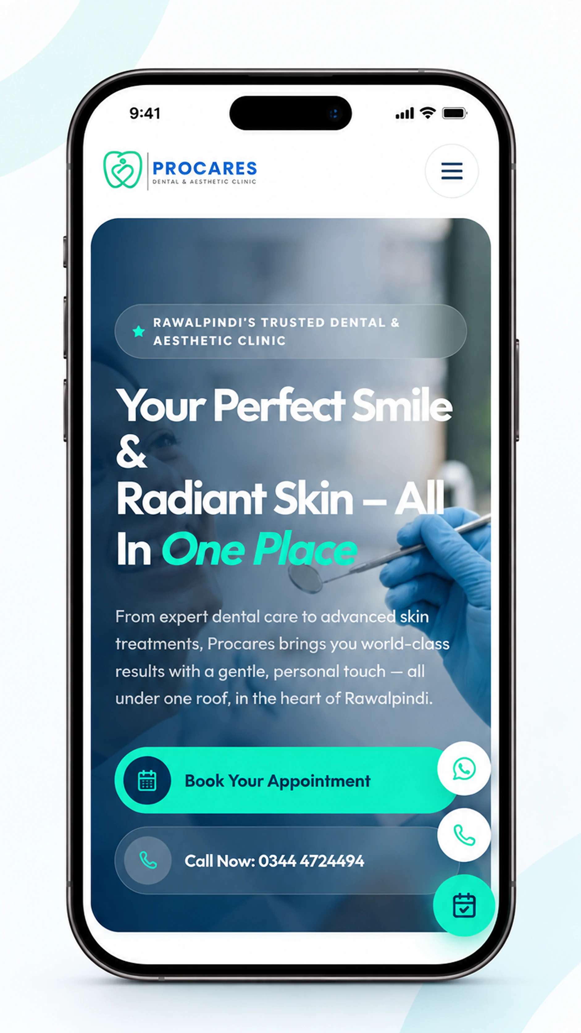 ComfortCare mobile service cards