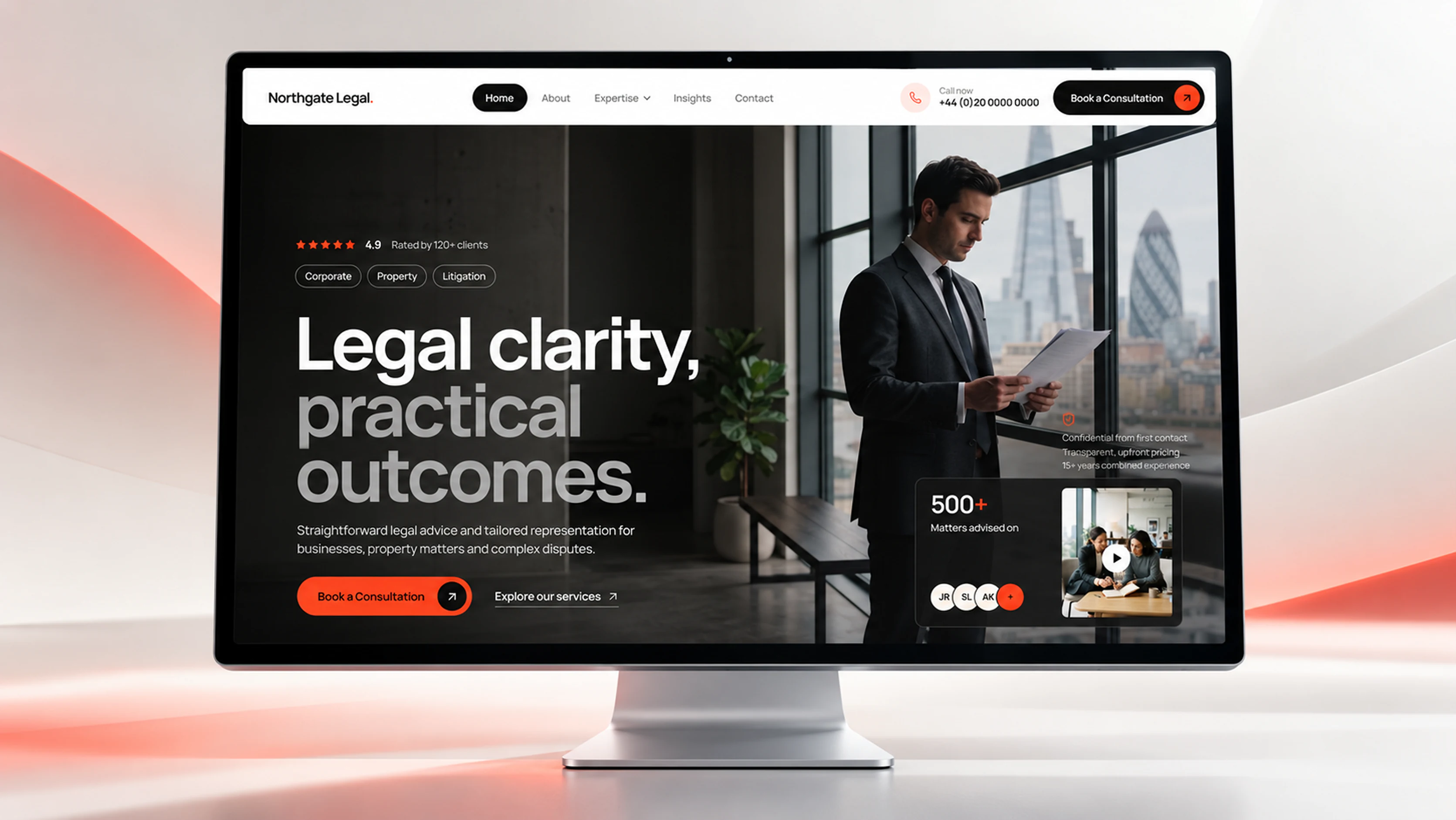 The Northgate Legal website